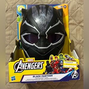 Marvel Avengers Black Panther Vibranium Power FX Mask